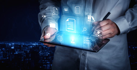 A comprehensive document management system for corporate data. This includes secure file storage,...
