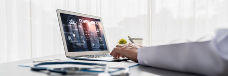 Compliance system for brisk online corporate business to meet quality standard