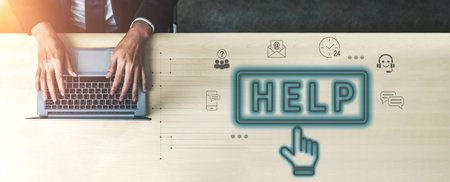 Digital customer support system provides quick assistance, real-time chat, and communication...