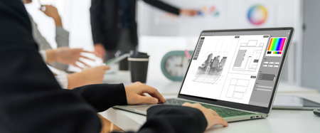 Architectural design modish software application for architect business and professional designer