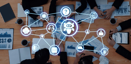 AI Virtual Assistant Artificial Intelligence Chatbot Controlled by Prompt Engineering for...