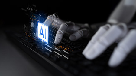 AI helps illustrate core digital circuitry and integration with advanced AI systems, enhancing...