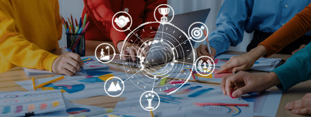 Business achievement involves goal setting, achievement milestones, and achievement recognition....