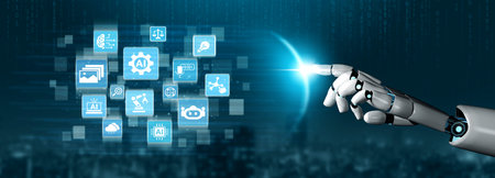 AI brain processor integrates LLM, machine learning, and generative AI to deliver business support...