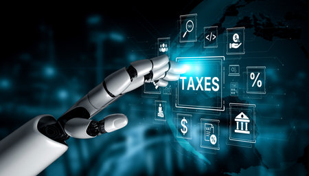 An AI assistant automates the tax preparation process by analyzing financial documents. This smart...