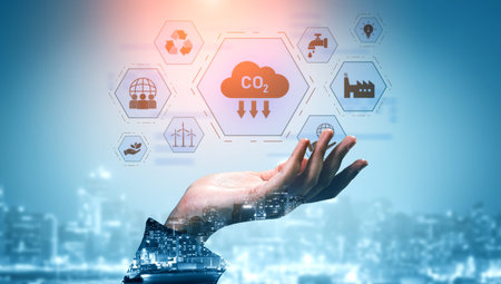 Carbon reduction at the center of sustainable strategies, including renewable energy, recycling,...