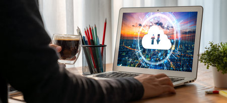 Cloud computing software for modish remote work and personal data storage
