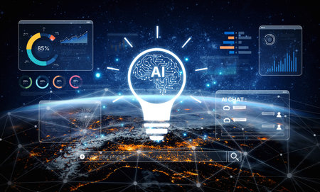 A user interface for a generative Artificial Intelligence platform. This creative tool uses machine...