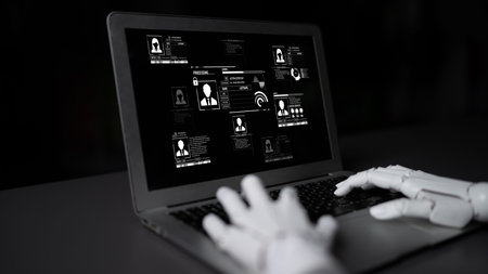 AI safeguards digital identity with smart authentication, secure login systems, and virtual...