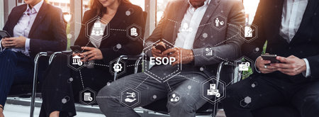ESOP incentive system enhances employee growth program, reward structure, and engagement Parseの写真素材