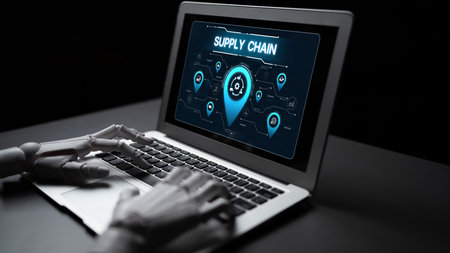AI optimizes supply chain operations through smart logistics, automated tracking, and real-time...