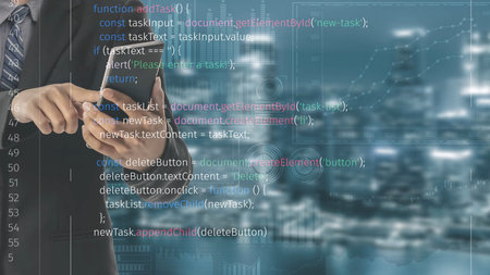 Script programming for task manager user interface, handling form submission, input validation, task...