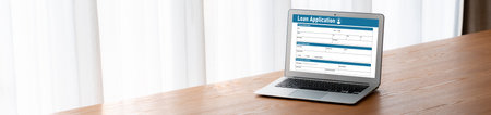 Online loan application form for modish digital information collection on the internet network