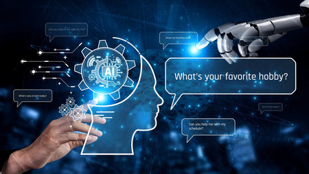 AI chatbot assists users with real-time conversations, providing automated answers, processing...