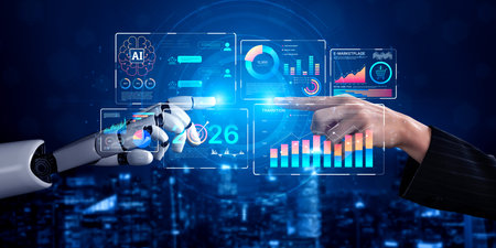 AI powers data analytics with predictive insights, smart dashboards, and real-time modeling for...