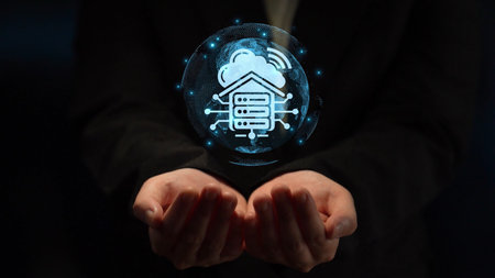 Cloud computing, cloud strategy, and cloud technology transforming digital infrastructure with...