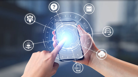 AI Virtual Assistant Artificial Intelligence Chatbot Controlled by Prompt Engineering for...