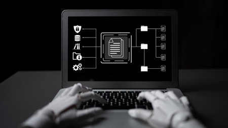 Artificial intelligence enhances document security and folder network management system to improve...