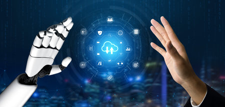 Artificial intelligence supports cloud storage and digital file management to enhance security and...