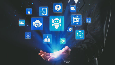 AI Virtual Assistant Artificial Intelligence Chatbot Controlled by Prompt Engineering for...