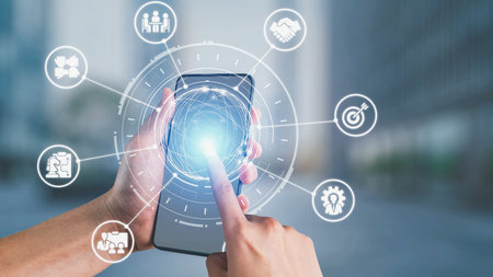 B2B strategy and technology transforming business-to-business operations, optimizing communication,...