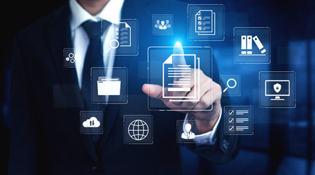 A comprehensive document management system for corporate data. This includes secure file storage,...