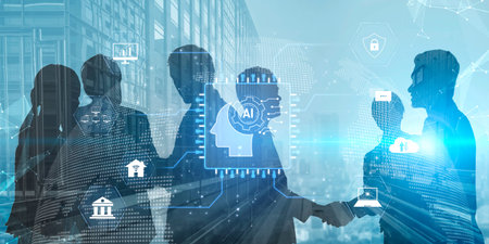 AI system integration connects AI, system, and integration across digital networks to enhance...