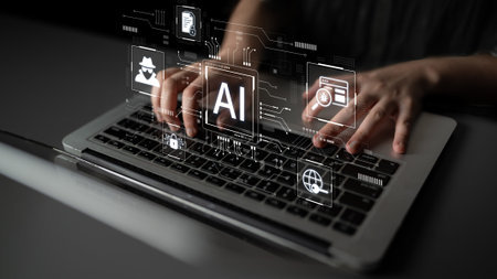AI cybersecurity safeguards systems with encryption, access control, and AI secure data flow....