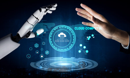 AI on a global cloud computing platform providing services for software development. A worldwide...