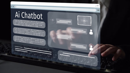 AI Virtual Assistant Artificial Intelligence Chatbot Controlled by Prompt Engineering for...