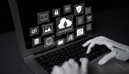 Artificial intelligence enhances data backup and cloud synchronization for secure storage and...