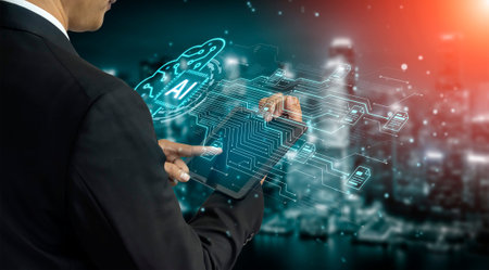 Artificial intelligence using AI neural processing and circuit to transform AI data into actionable...