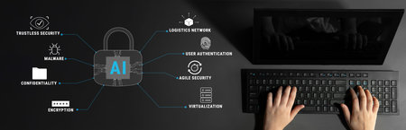The role of AI in cybersecurity for advanced threat protection and data security. Using AI for...