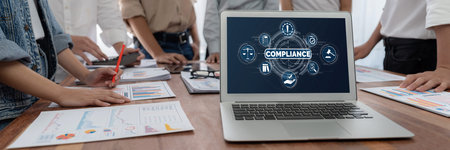 Compliance system for brisk online corporate business to meet quality standard