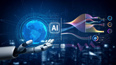 AI Assistant Brain Processor with LLM Technology, Big Data, Machine Learning, Generative AI for...