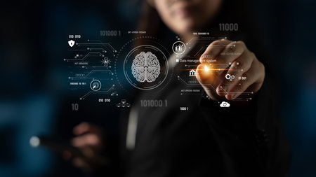 AI data management system for digital analysis, with AI, data, and system repeating for better SEO...