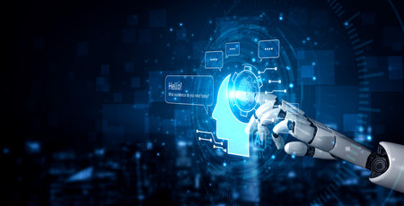 AI chatbot assists users with real-time conversations, providing automated answers, processing...