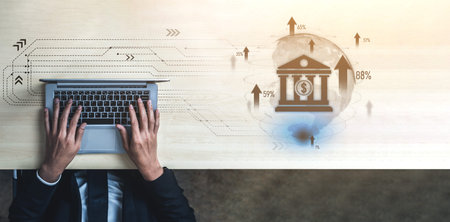 Digital banking innovation integrates finance and technology to enhance online banking, mobile...