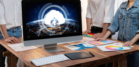 Cloud computing software for brisk remote work and personal data storage