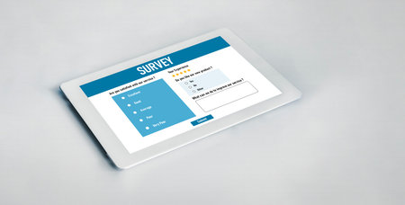 Online survey form for modish digital information collection on the internet network
