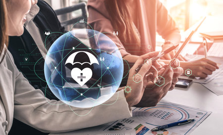Global healthcare and medical insurance solutions for family protection. Digital technology provides...