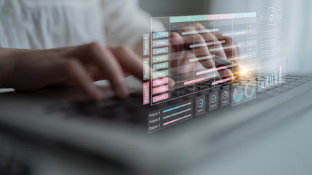 Comprehensive project management dashboard integrates scheduling, progress tracking, and performance...