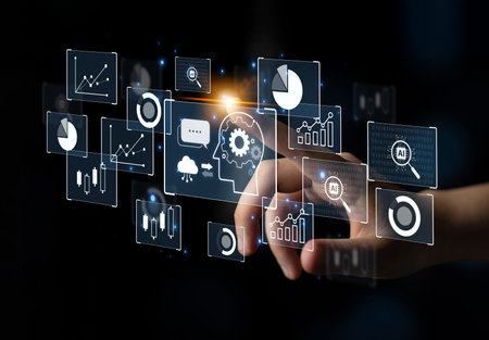 AI analytics turns big data into insight for forecasting and decisions. AI financial BI analytics...