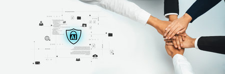 AI cybersecurity system protects digital assets through intelligent detection, access control, and...