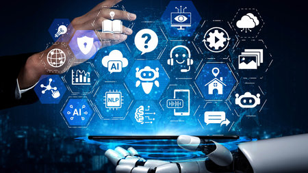 AI Virtual Assistant Artificial Intelligence Chatbot Controlled by Prompt Engineering for...