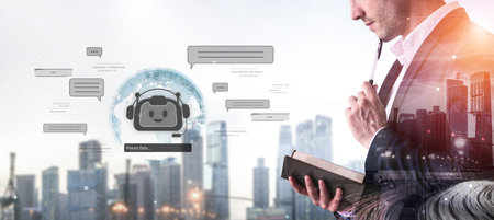 AI assistant with LLM, big data, machine learning, and generative AI powers prompt engineering and...