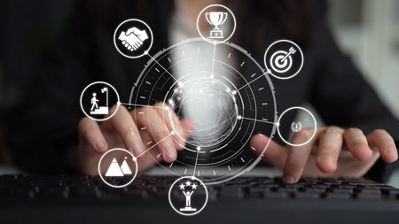 Business achievement involves goal setting, achievement milestones, and achievement recognition....