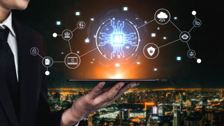 Connected AI platform links cloud services, security, finance and mobile workflows, enabling...