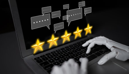 AI analyzes customer reviews with sentiment tools and virtual assistants to improve satisfaction,...