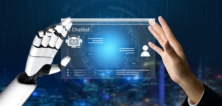 AI Virtual Assistant Artificial Intelligence Chatbot Controlled by Prompt Engineering for...